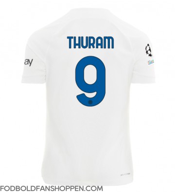 Inter Milan Marcus Thuram #9 Udebanetrøje 2023-24 Kortærmet